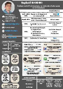 Aperçu de mon CV