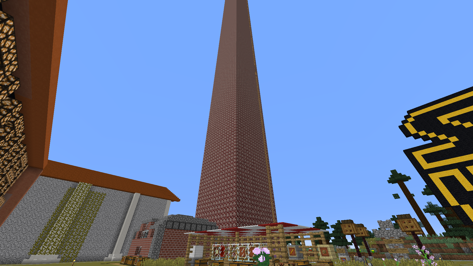 Capture d'écran de ma tour de quartz